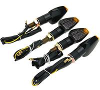 4 PCS 12v 15 LED Moto Feux Clignotant Indicateur Ampoule Signal lumière Amber E-marque