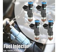 4 pcs 16600-JA00B Injecteur pour Nissan Altima 2.5L 3.5L 2009-2012 Essence Buse Carburant Remplacement