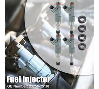 4 pcs 23250-75100 Injecteur pour Toyota Tacoma 2005-2016 Essence Buse Carburant 2 Broches Remplacement