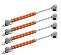 4 Pcs 270mm Lift Strut Stay Support Kit, Lid Stay Hinges Multicolor Multiple Sizes for Cabinets(Orange Rubber Core,20N)