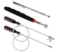 4 Pcs Aimant Telescopique, 60CM Aimant Mecanique Flexible