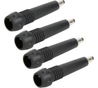 4 Pcs Alpenstock Protecteurs De Bec Embouts De Bâton Bâton De Marche Pieds Astuces Accessoire Pour La Randonnée La Marche La Randonnée