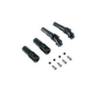4 pcs Arbre d'essieu métallique Ensemble d'arbre d'entraînement arrière Avant Compatible avec C14 C24 C34 B14 B24 B36 MN MN99S RC Modèles de Voiture Amélioration des pièces de Rechange