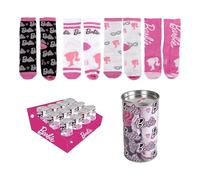 4 pcs. Barbie Chaussettes, Multicolore, 35-38 Garçon
