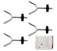 4 Pcs Barrière Sécurité Enfant M10 Tige Filetée, Y Filetées de Broche Tige | tiges filetées pour barrière Bébé, Baby Barrière Boulons en Y, pour Barrières de Sécurité et Garde-Corps D'escalier