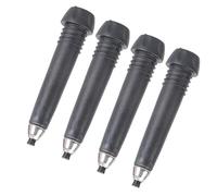 4 Pcs Bâtons de Trekking Pointe en Métal Bâton de Remplacement, Bâton de Randonnée Escalade Canne Bâtons de Marche Durable Portable Remplacement Alpenstock