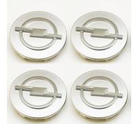 4 pcs Cache Moyeu pour Opel Astra J 54mm Capuchon Central Modification Enjoliveur Centre de Jante Capuchons Plastique ABS Cache-Moyeu,Grey