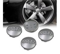 4 PCS Cache Moyeu Pour Roue Audi Cache-enjoliveurs Ø Diamètre 60mm 4B0 601 170 Gris