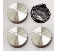 DADYM 4 pcs Cache Moyeu pour Tesla Model 3 2020-2024 56mm Capuchon Central Modification Enjoliveur Centre de Jante Capuchons Plastique ABS Cache-Moyeu,J