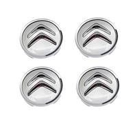 4 Pcs Cache Moyeux pour Citroen C4 II/2 Picasso 2013-2016, Jantes Chapeau de Moyeu de Voiture Cache de Roue,Accessoires de Voiture,Roue Accessoires Auto,Silver60mm