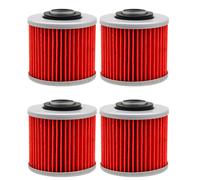 4 Pcs Cartouche De Filtre À Huile Haute Qualité, 1, 2 Ou 4 Pièces, Pour Aprilia Pegaso 650 Trail 2008 Pegaso 650 Strada 2005 650 Trail 2006 ""Nipseyteko