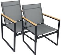 4 pcs. Chaise de jardin Chaise de balcon Lounge Volasi