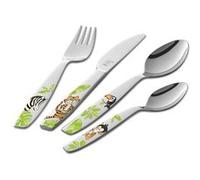 4-pcs, Couverts pour enfants, Argent Argent