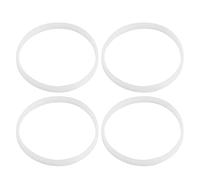 4 Pcs D'étanchéité O-Ring 10 cm Blanc en Caoutchouc D'étanchéité O-Ring Joint Pièces De Rechange pour Presse-Agrumes Blender Joint Remplacement Joints