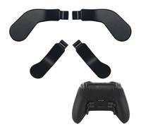 4 PCS Elite Controller Paddles for Xbox One Elite Controller Series 2 Model 1797/1698,Stainless Steel Replacement Parts for Xbox Elite Controller Series 2 Core(Black)