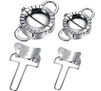 4 Pcs En Acier Inoxydable Boulettes Maker Wrapper Moule Pâte Ravioli Peau Presse Cutter pour La Cuisine À Domicile