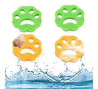 4 Pcs Épilateurs pour Animaux de Compagnie pour Linge, Épilateur pour Poils d'animaux, Épilateur pour Machine à Laver Réutilisable, Épilateur pour Poils d'Animaux pour Poils de Chien, Fourrure de Chat