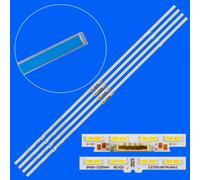 4 pcs For 1 TV LED pour Samsung 75AU8K UN75AU8200 UE75AU8000 UN75AU8000 UA75AU8000 S1A8-750SM0-R0 ES75SV8FPKWA42 ""Nipseyteko®