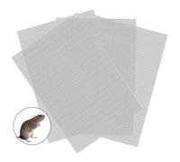 4 pcs Grille Métallique, 300 x 210 mm Treillis Métallique 20 Mesh, Grille de Filtration en Feuilles, Anti Rongeur Inox Grillage