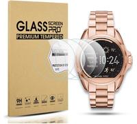 [4 Pcs] Hd Glass Screen Protector For Smart Watch [Anti-Scratch] [Anti-Oil] [No Bubbles]