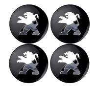 4 Pcs Hubcaps Center Stickers For Peugeot 308 III 2022-2025, Wheel Centre Caps Rim Hubcap Hubcaps Decals Hub Cap Covers Hubcaps Centrepieces Caps,60mm