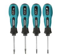 4 pcs Jeu de Tournevis à Tête Triangulaire avec Kit d'Outils à Visser pour Vis de Triangle