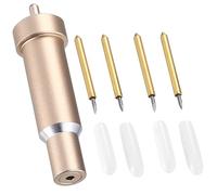 4 Pcs Lame de Remplacement à Pointe Fine pour Cricut Maker Accessoires, Lames de Coupe à Pointe Fine pour Cricut Maker, Maker 3, Explore Air 3, Air 2, One, Lame de Découpe Fine 30/60° Degrés