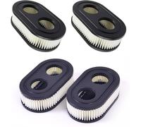 4 Pcs Lawnmower Air Filter,Replaces Lawnmower Filters,Lawnmower Air Filter Compatible with Briggs & Stratton 798452 593260 Engine
