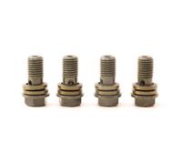 4 PCS M8 M10 1 25 22 mm Master Cylindre du Tuyau d'huile Vis de Banjo Boulon Compatible avec Les vis(M10)