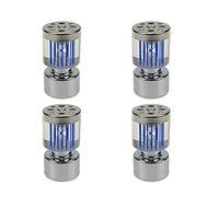 4 PCS Meubles Magnes, Ajustement en Acrylique Foot Sofa Feet TV Cabinet Armoire de Support Armoire de Support, Accessoires de lit Bricolage (Bleu/Blanc), bleu-15cm / 5,9 Pouces