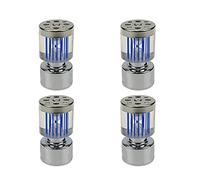 4 PCS Meubles MOEURS, Ajustement en Acrylique Foot Sofa Feet TV Cabinet Armoire de Support Armoire de Support Jamouche, Accessoires de lit Bricolage (Bleu/Blanc), bleu-18cm / 7,08 Pouces