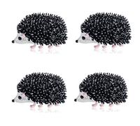 4 Pcs Mignon Hérisson Broche Broches Brillant Strass Insectes Corsages Écharpe Clips Bijoux Accessoires pour La Fête De La Bal