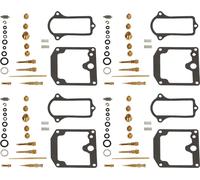 4 PCs Moto Carb -Kit de réparation de carb -Reconstruction de révision pour KZ650B Z650 KZ650C Custom KZ650D SR KZ650