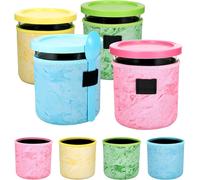 4 Pcs Neoprene Pot Sleeve Compatible With Ninja Creamy Deluxe Nc500 Nc501 Ice Maker Accessories Reusable Ice Maker Prevent Condensation And Spills