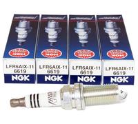 NGK 6619 Iridium Spark Plugs LFR6AIX-11 - 6 PCS *NEW*