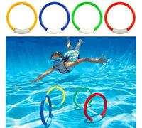 4 PCs/Pack Child Kid Swimming Pool Anneaux de plongée sous-marine Jouets plage d'été Jeu d'eau
