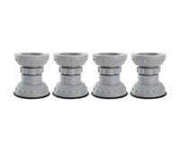 4 pcs Pad anti-vibration pour machine à laver, supprimant les chocs et le bruit, réglable en hauteur, coussin de pied pour machine à laver