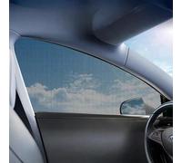 4 Pcs Pare-Soleil Fenêtre Voiture pour Fo-RD Focus 1 2 3 4 MK1 MK2 MK3 MK4, Chaussette Fenêtre Maille Nylon Respirante Protection UV Elastique Maille Fil