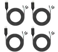 4 Pcs Pl2303 Pl2303Hx Usb Vers Ttl Convertisseur Série 3.3V Câble De Débogage Rs232 Ttl Convertisseur Adaptateur Série 4 Broches Femelle Prise Pour Arduino[HUB6110377]