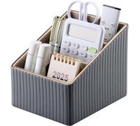 4 Pcs Pot A Crayon En Métal, Pot Crayon Rond En Métal, Mesh Multifonction Pot À Crayon, Porte Stylo, Organisation Du Bureau Et De La Maison, Noir