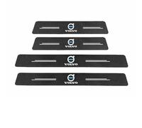 4 Pcs Protection Seuil de Porte de Voiture pour Volvo XC90 II (Facelift 2024), Protection Seuil Porte de Voiture Protecteurs de Jante Bande de Garde Voitures en Caoutchouc,C