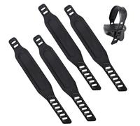 4 PCS Sangles de Pédale de Vélo,Sangles de Pédales de Vélo d'Appartement,Sangles de PéDale,Sangles de Pédale Universelles pour pour la Maison ou la Salle de Sport