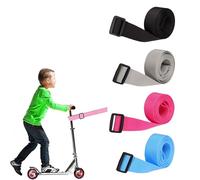 4 Pcs Sangles de Trottinette pour Enfants,Mini Micro Scooter Leash,Sangles de Traction pour Scooter,Sangles de Transport pour Scooter pour garçons et Filles