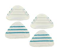 4 Pcs Serpillere Balai Vapeur, Lingette Balai Vapeur pour Nettoyeurs Vapeur, Housse en Microfibre