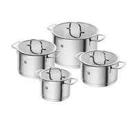 4-pcs Set de casseroles Argent