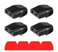 4 Pcs Sifflet Ultrason Anti-Gibier pour Voiture - Dispositif d'Avertissement de Collision avec des Animaux pour Chasser les Cerfs et les Lièvres - Adapté aux Voitures, Camions et Motos Anti-Collision