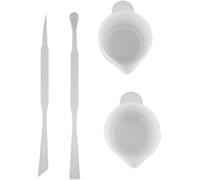 4 Pcs Silicone Brewing Rods + Epoxy Resin Dosing Mixer