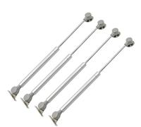 4 Pcs Silver Lift Strut Stay Support Kit, Hydraulic Support Soft Close Hinges 20N-150N(20N)