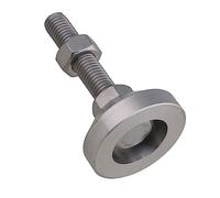 4 Pcs Stainless Steel Adjustable Leveling Feet M12x50mm Universal Foot for Furniture & Machines 1.5 Ton Load Capacity & Versatile Support