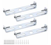 4 pcs Support de Fixation pour Plafonnier 105mm Luminaire Suspendu Accessoires Lustre de Plafond Plafonnier Plaque de Base Plaques